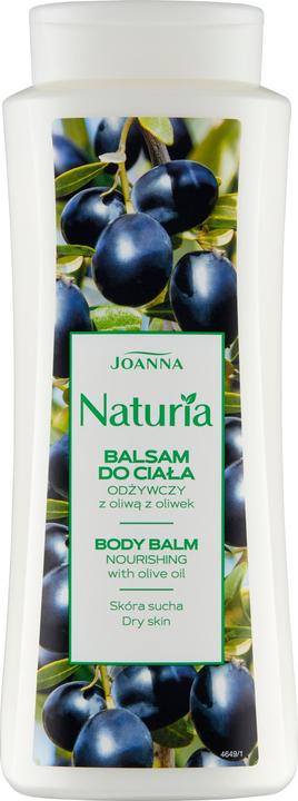 Actual product image Joanna Naturia Nourishing Body Balm For Dry Skin Nourishing Do Score (Body lotion, 500 ml)