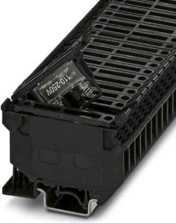Actual product image Phoenix Contact Fuse TB,width:8.2 mm,black