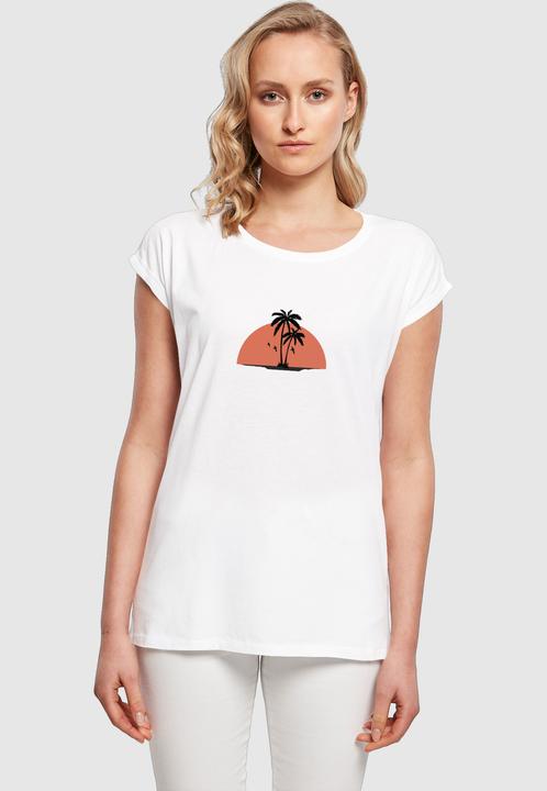 Produktbild Merchcode Ladies Summer - Beach T-Shirt - 112585 (M)