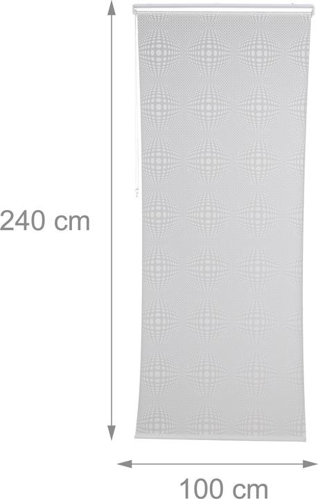 Actual product image Relaxdays Shower roller blind