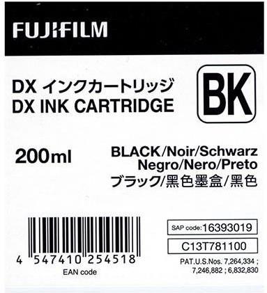 Produktbild Fujifilm DX Ink Cartridge 200 ml black (BK)