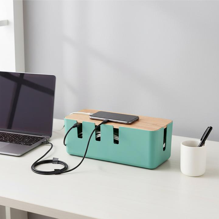 Actual product image Relaxdays Cable box