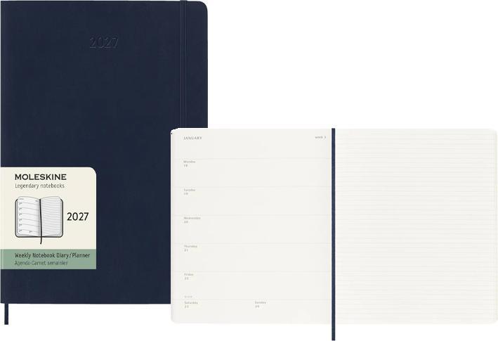 Produktbild Moleskine Geschäftsagenda Hard Cover Weekly (A5, 1 Woche / 2 Seiten)