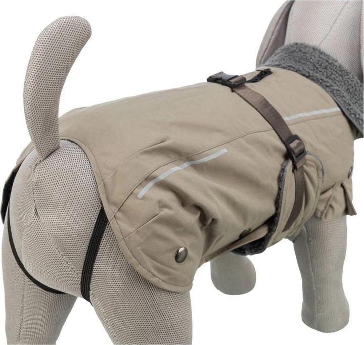 Immagine prodotto Trixie Cappotto Rouen S, 40 cm, beige (S, Cappotto per cani)
