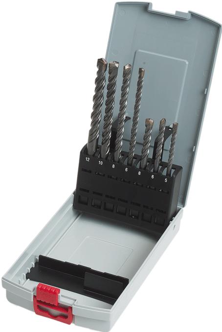Actual product image Bosch Professional Hammer drill set (5.0 mm, Ø 8.0 mm, 10.0 mm, 12.0 mm, 6.0 mm)