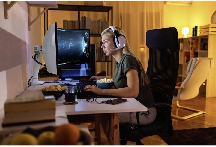 Immagine prodotto Ergotron Braccio per monitor da scrivania Hx (Tavolo, 49")