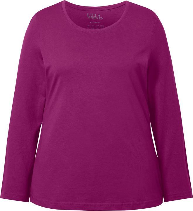 Produktbild Ulla Popken Shirt, Slim, Rundhalsausschnitt, Langarm (58)