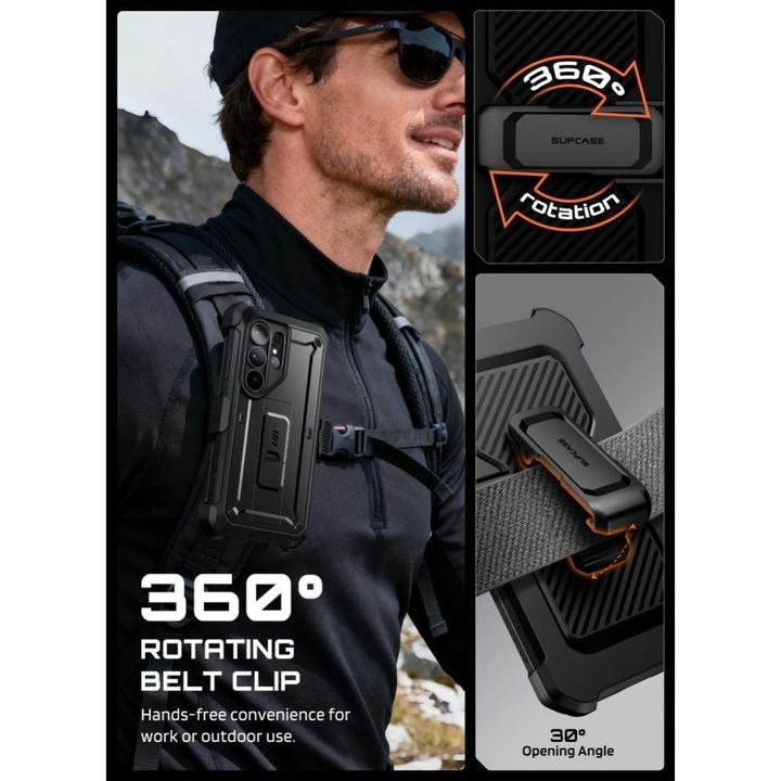 Actual product image Supcase Unicorn Beetle Pro & Tempered Glass (Samsung Galaxy S26 Ultra)