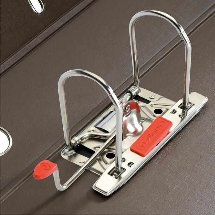 Produktbild Herlitz Ordner maX.file protect plus, Rückenbr.: 80mm, braun DIN A4, Voll-PP-Kunststoffbezug, Kantenschutz (A4, 80 mm, 1 Stück)