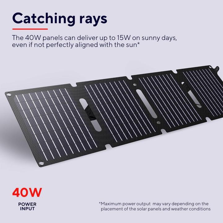 Produktbild Trust Zuny 40W Solar (40 W, 1.38 kg)