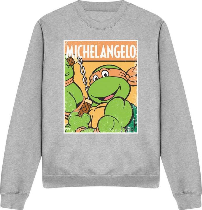 Immagine prodotto Teenage Mutant NT Felpa Michelangelo Adulto Unisex (S)