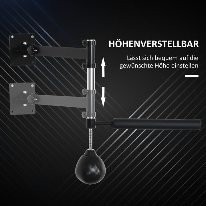 Immagine prodotto Homcom Allenatore di speedboxing con barra riflettente (79 cm, 6 kg)