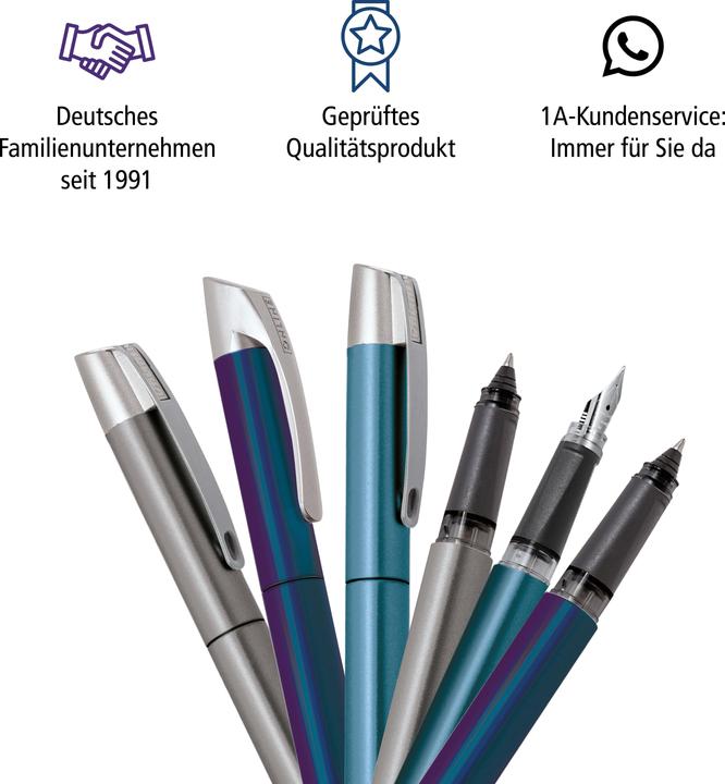 Produktbild Online CAMPUS II M - Füllhalter (Petrol, 1x)