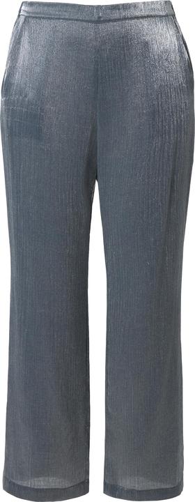 Produktbild Ulla Popken Hose Rose, Metallic-Schimmer, weites Bein, Komfortbund (56)