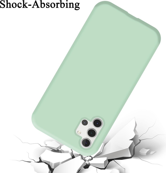Actual product image Cadorabo TPU Liquid Silicone Case Cover (Samsung Galaxy A32 5G)