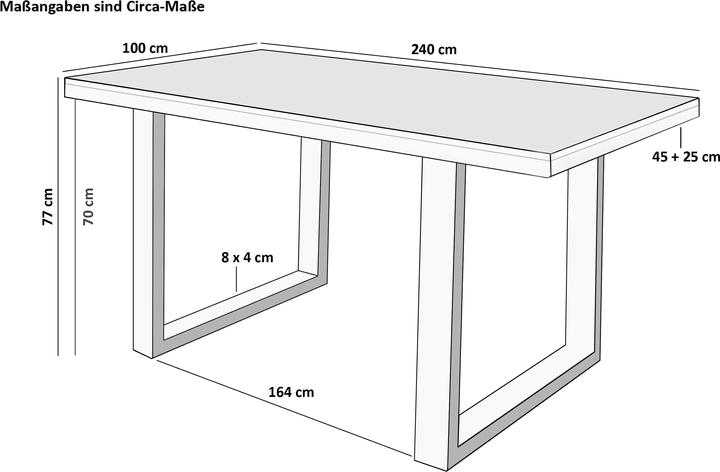 Immagine prodotto SAM Rio (240 x 100 x 77 cm)