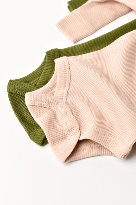 Produktbild BabyCosy Body. langarm. 2 Pack (62)