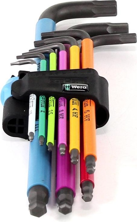Actual product image Wera 950/9 Hex-Plus Multicolour HF 1