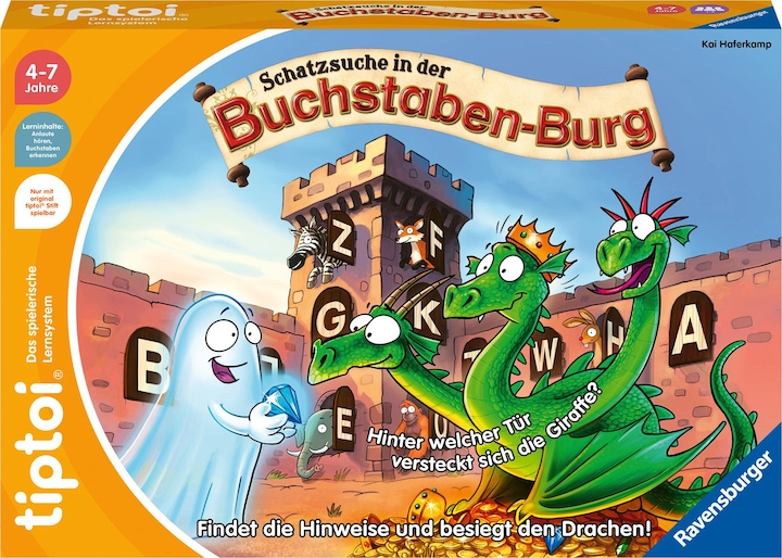 Produktbild tiptoi Schatzsuche in der Buchstaben-Burg (Deutsch)