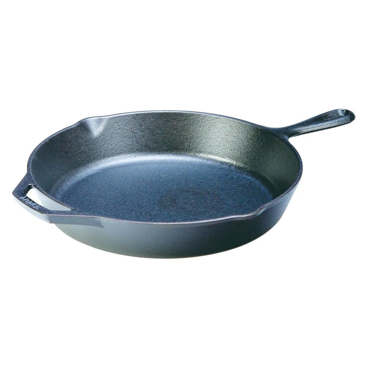 Lodge Braadpan Met Handvat L12SK3, Pan + Steelpan, Zwart