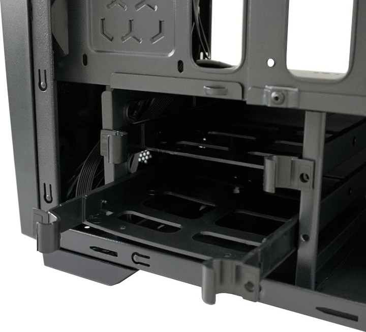 Produktbild LC-Power Gaming 700B - Hexagon (mATX, Mini-ITX, ATX)