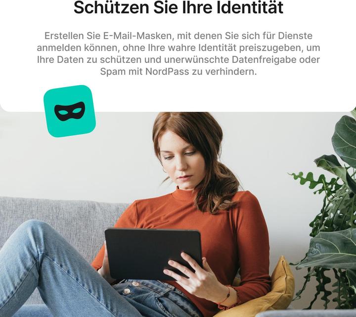 Produktbild NordVPN NordPass (6 User, 12 Monate)