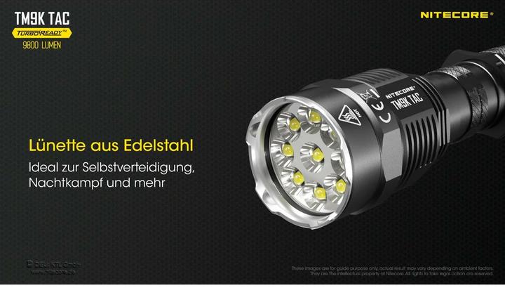 Image du produit Nitecore TM9K TAC - 9800 lumens (12.50 cm, 9800 lm)