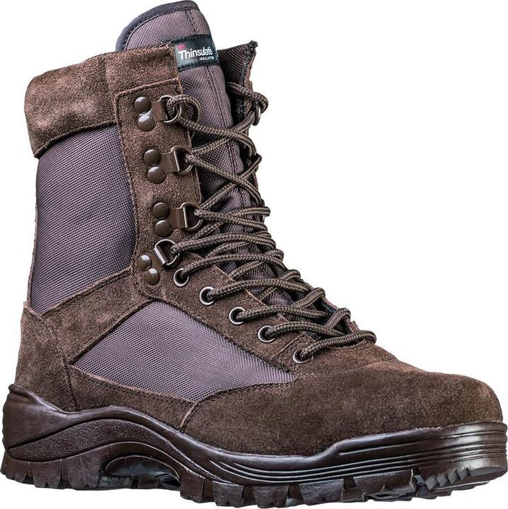 Actual product image Mil-tec Tactical Boot M.Ykk Zipper Brown 46 (46)