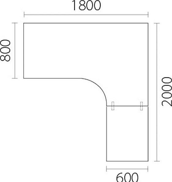 Image du produit kaiserkraft Atlanta (180 x 200 x 128 cm)