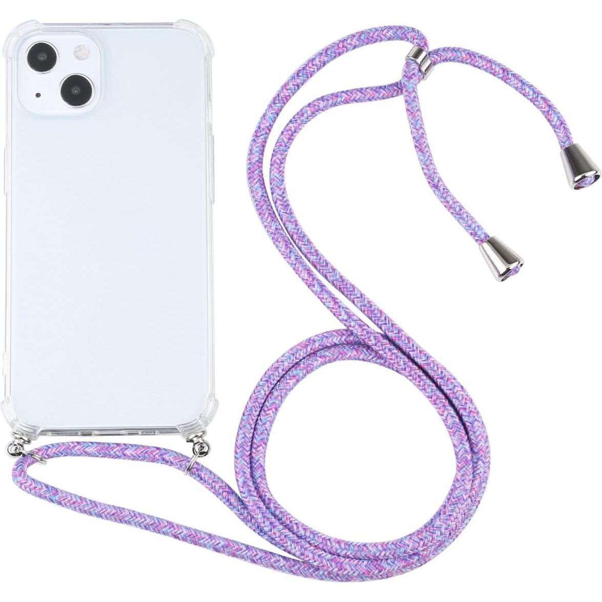König Design Hülle Handy Schutz für Apple iPhone 13 mini Case Cover Tasche Etuis Violett Neu, Handykette, Violett