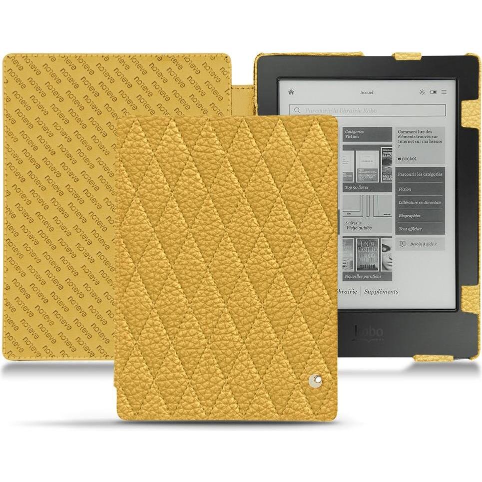 Noreve Lederschutzhülle horizontal (Aura H2O), Tablet Hülle, Orange
