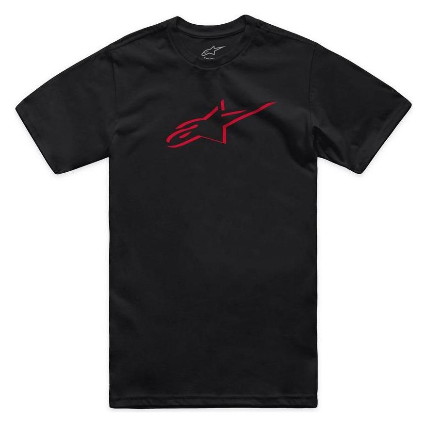Alpinestars, Herren, Shirts, Tee 24 Ageless Shadow Csf, Schwarz, Rot, (S)