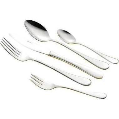 Esmeyer  Besteckgarnitur CELINE Mehrweg 6xLöffel Messer Gabeln Kaffeelöffel Kuchengabeln Edelstahl silber, Besteck, Silb...