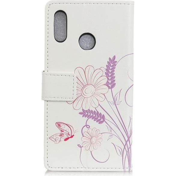 Thumbnail - MU Style Leder Bookcover Image II Series (Huawei Y7 (2019)), Smartphone Hülle, Mehrfarbig