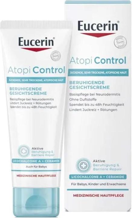 Eucerin AtopiControl (50 ml, 24h cream, Up to SPF 10)