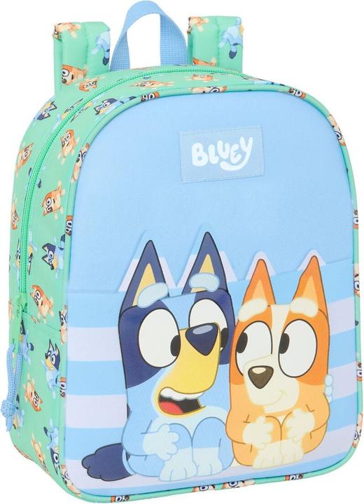 Bluey Schulrucksack Sisters grün 22 x 27 x 10 cm