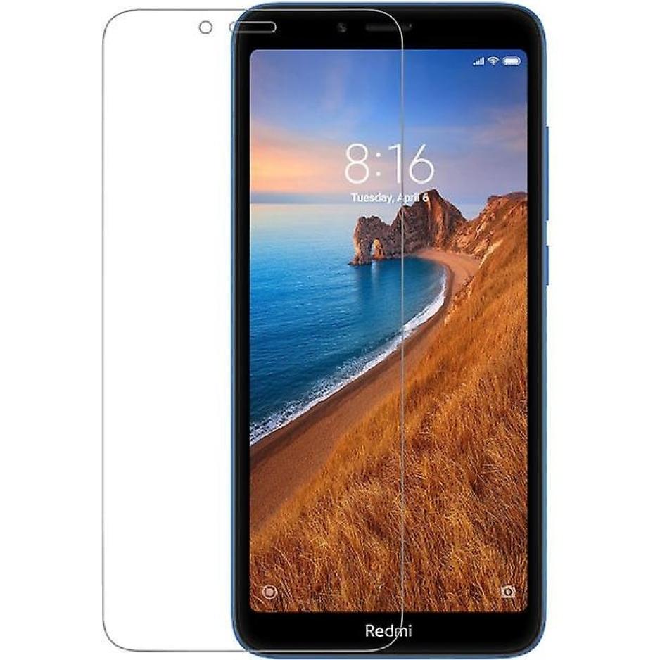 Screenguard Xiaomi Redmi 7A Panzerglas Schutzfolie Case Friendly Design (1 Stück, Xiaomi Redmi 7A), Smartphone Schutzfol...