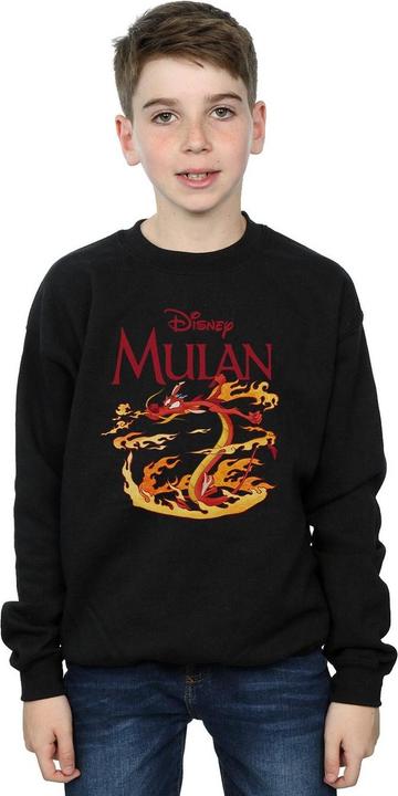 Produktbild Disney Mulan Mushu Dragon Fire Sweatshirt Jungen (152, 158)