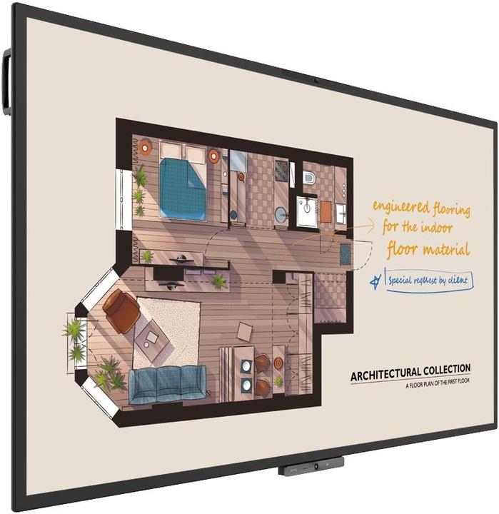 Image du produit BenQ Écran tactile CP8601K DuoBoard (3840 x 2160 pixels, 86")