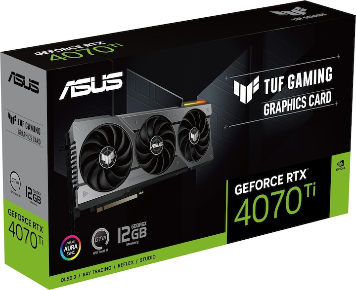Actual product image ASUS TUF Gaming GeForce RTX 4070 Ti (12 GB)