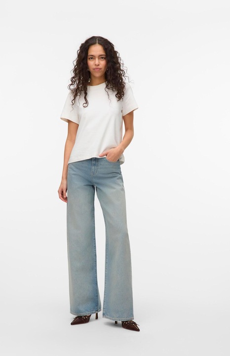Immagine prodotto Vero Moda VMELINA Super High Rise Weiter Beinschnitt Jeans Weit geschnitten (W32/L32)
