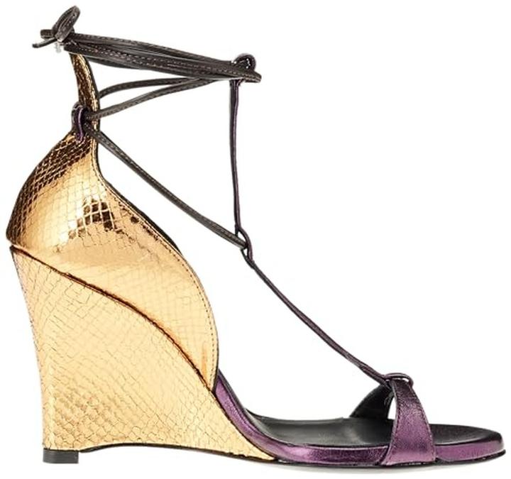 Produktbild Pinko Block sandaal van reptielfolie (35)