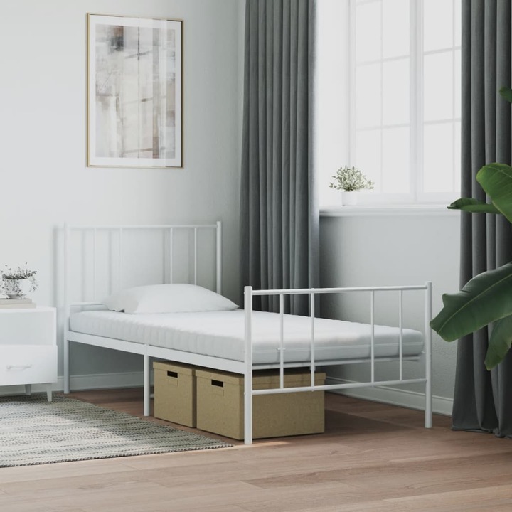 Produktbild VidaXL Schaumstoffmatratze 100 x 220 cm 7-Zonen Härtegrad 20 ILD (100 x 220 cm, Schaumstoffkern)