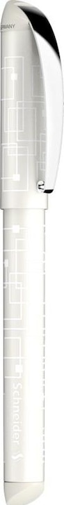 Produktbild Schneider Füllfederhalter GLAM VIP, Kunststoffkörper weiss, blaue Tinte (Elfenbein, 1 x)