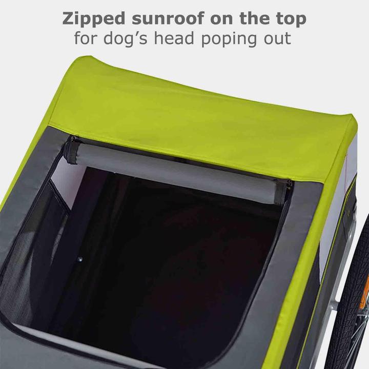 Actual product image Tiggo Hunde-Veloanhänger