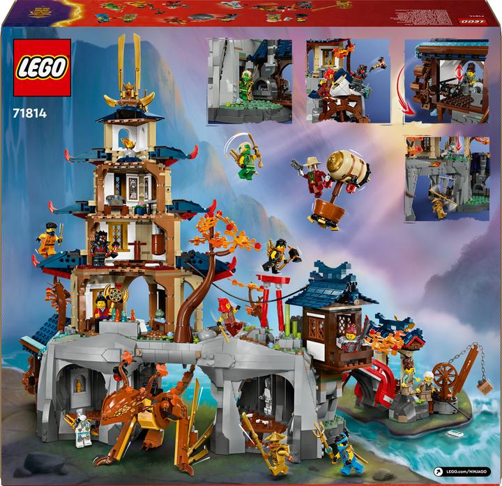 Produktbild LEGO Turnier-Tempelstadt (71814, LEGO Ninjago, LEGO Seltene Sets)