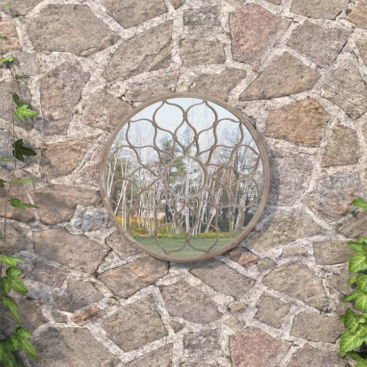 Produktbild vidaXL runder Gartenspiegel (40 cm)