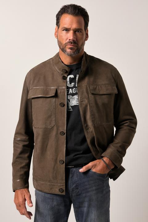 Immagine prodotto JP1880 Giacca in pelle scamosciata d'agnello, fino alla tg. 7XL (XXL)