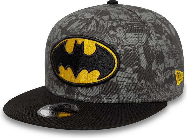 Image du produit New Era 9Fifty Snapback Kinder Cap - Batman Graphite (54, 55, 56)