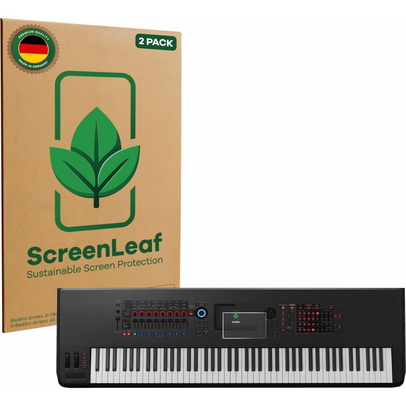 ScreenLeaf Pellicola protettiva, Proteggi Schermo Sostenibili, Clear, Antigraffio, Accessori audio, Trasparente